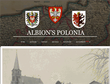 Tablet Screenshot of albionpolonia.com